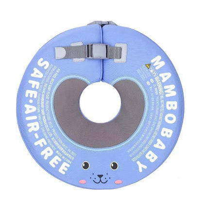 Mambobaby Boats Baby Neck Float – Non-Inflatable Neck Ring for Bath & Pool, 0–12 Months (up to 12 kg)