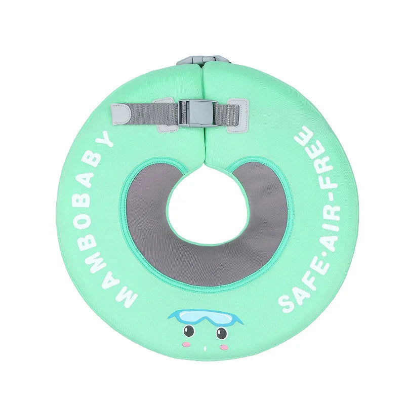 Mambobaby Boats Baby Neck Float – Non-Inflatable Neck Ring for Bath & Pool, 0–12 Months (up to 12 kg)