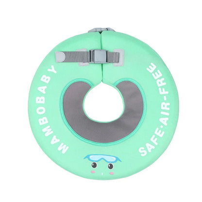 Mambobaby Boats Baby Neck Float – Non-Inflatable Neck Ring for Bath & Pool, 0–12 Months (up to 12 kg)