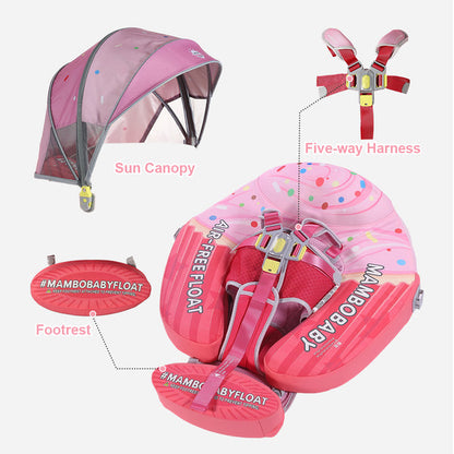 Mambobaby™ Vanille Cupcake | Air-Free Baby Float | 3-24 Months
