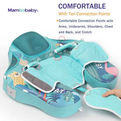 Mambobaby™ Tropical Rain Forest | Air-Free Baby Float | 3-24 Months