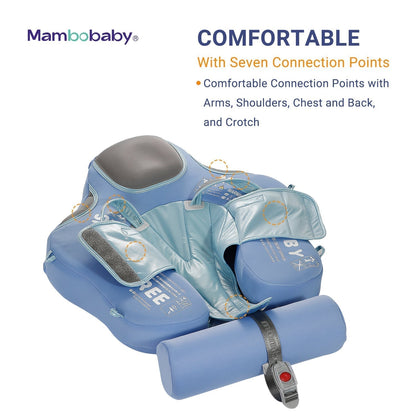 Detailed view of the 8-point connection system on the Mambobaby™ Elephant Float for ultimate balance.