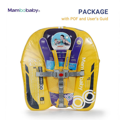 Everything included in the Mambobaby™ Car Float box: Float, Sun Canopy, and Stability Tail.