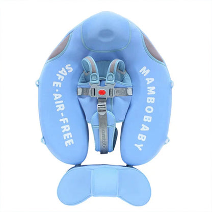Full box contents of the Mambobaby™ Shark Float: including canopy, stability tail, and main float.