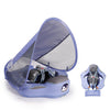 Removable UPF 50+ sun canopy for the Mambobaby™ Penguin Float, providing 98% UV protection for delicate skin.